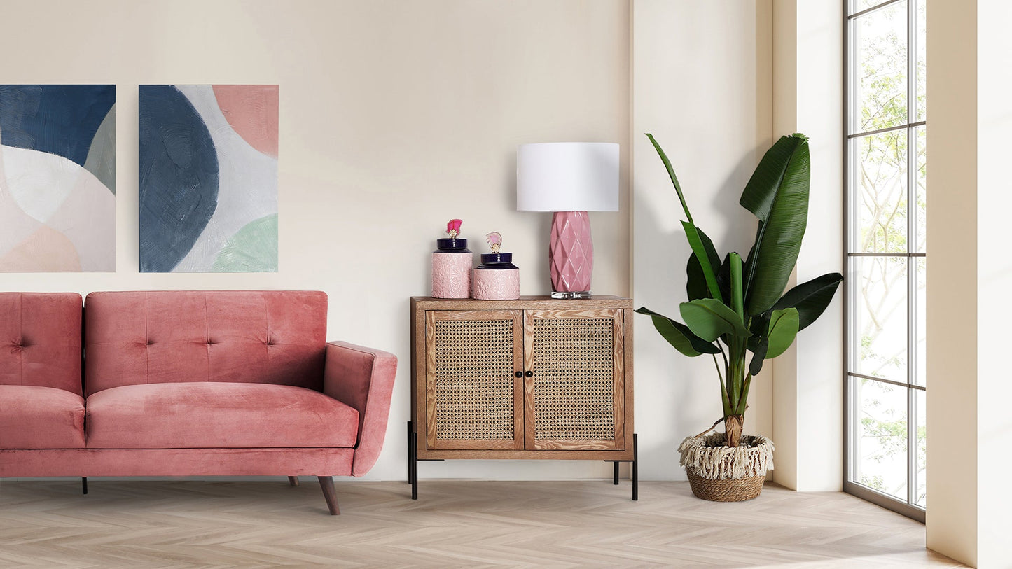 Zetel Console Table in Natural Colour