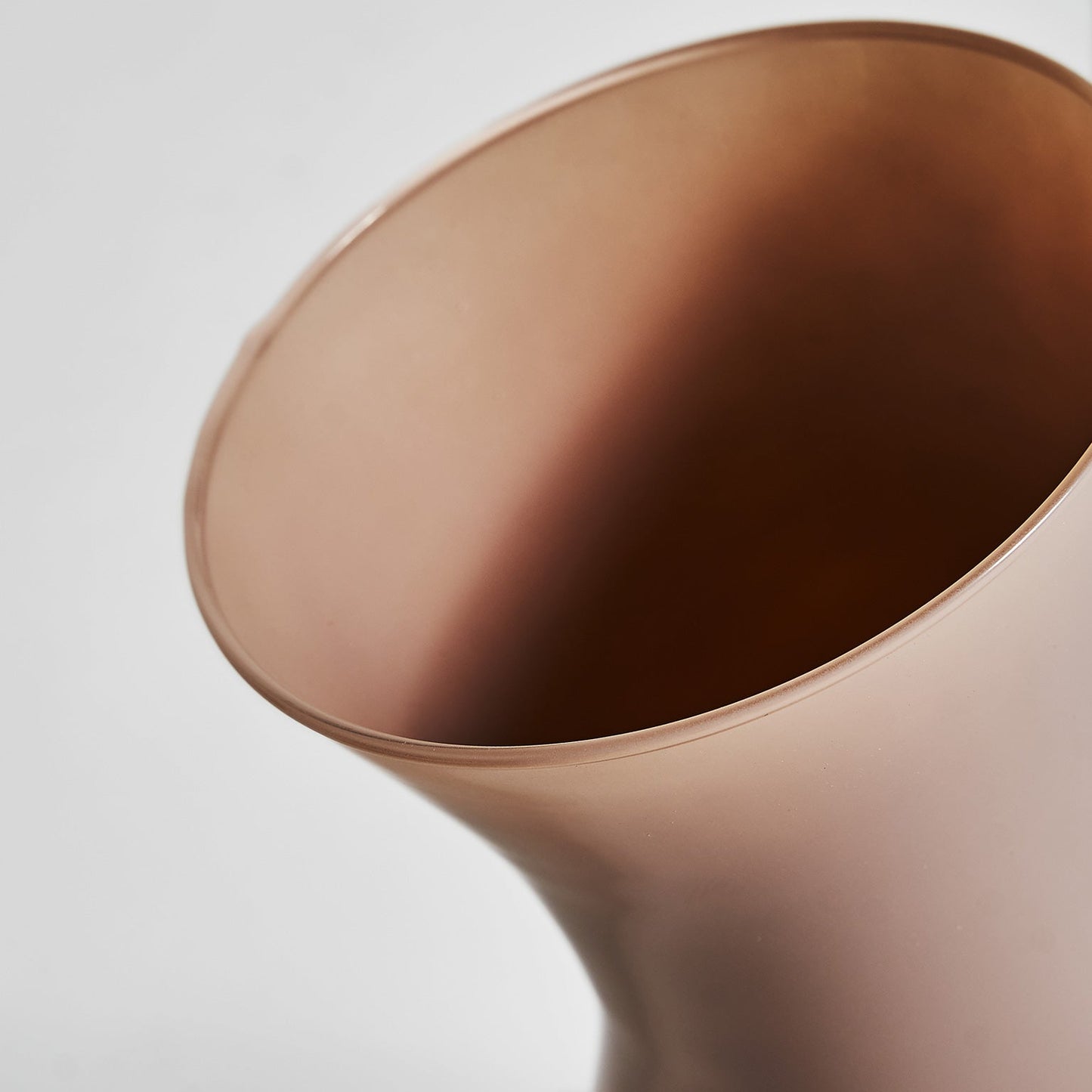 Kerr Vase in Taupe Colour