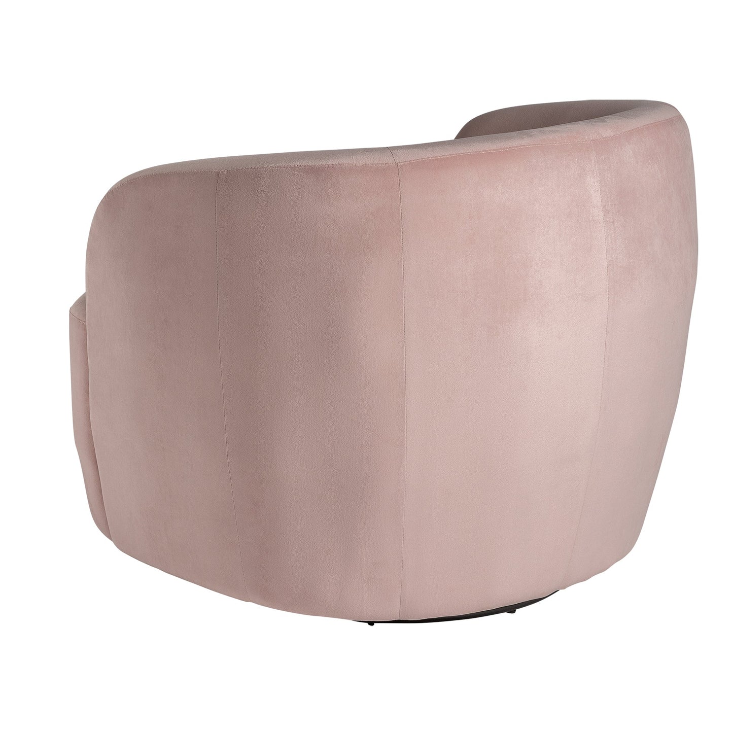 Bougue Rotative Armchair in Pale Pink Colour