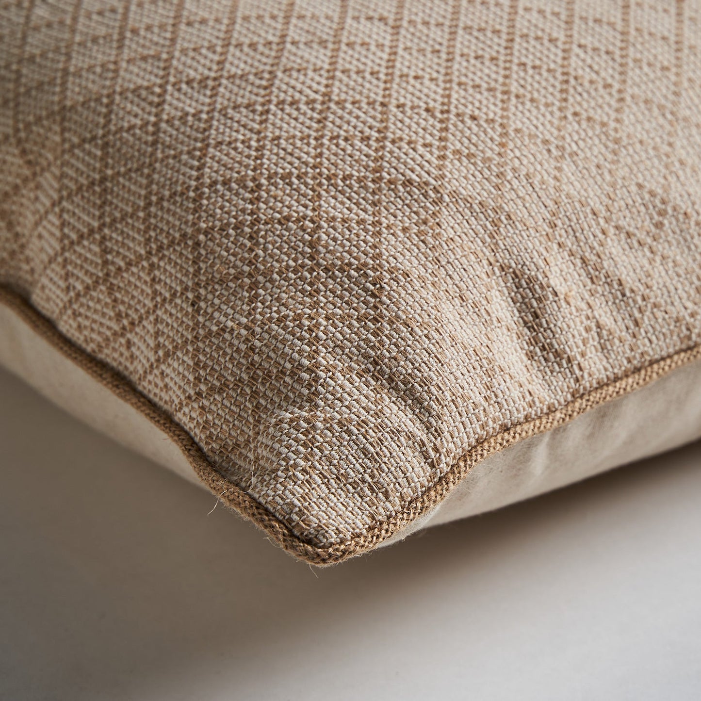 Kellier Cushion in Beige Colour