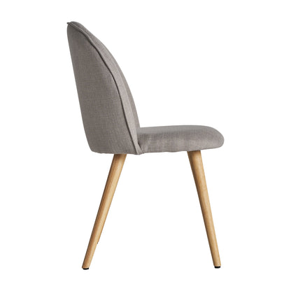 Lula Chair in Grey/Natural Colour