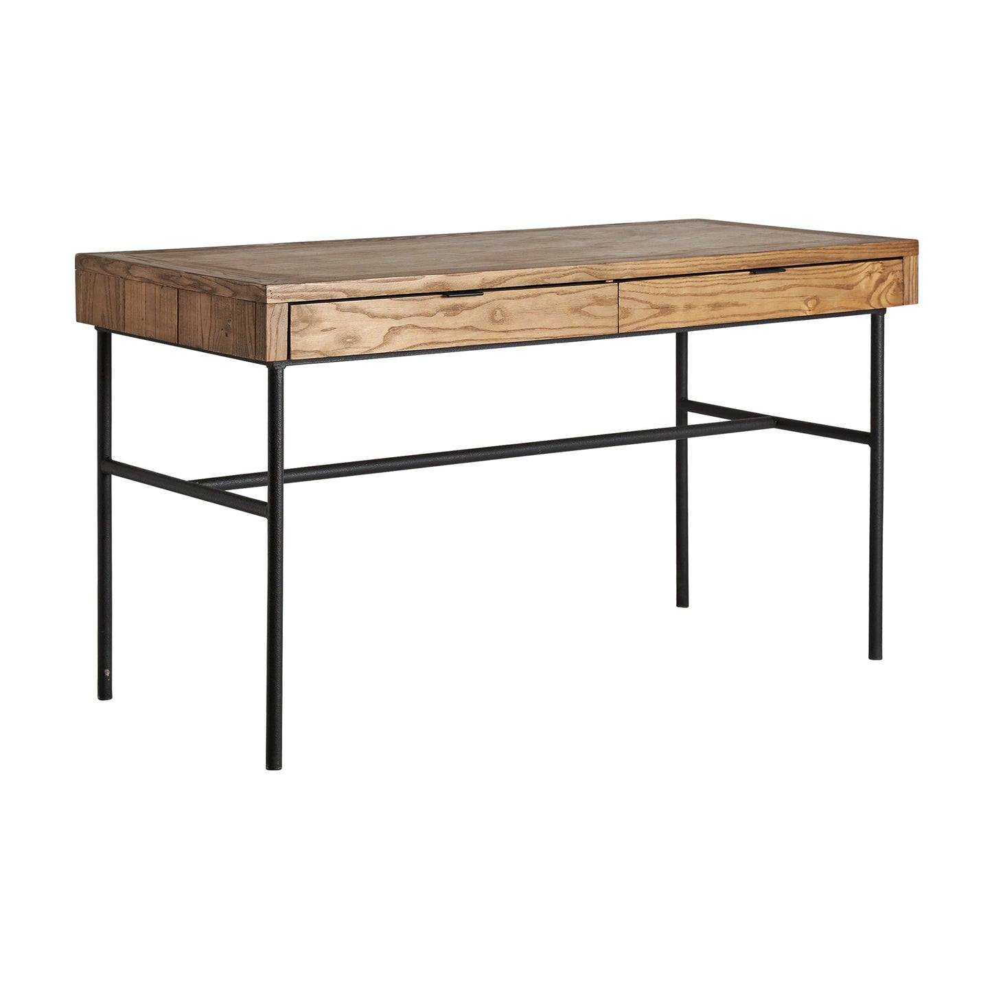 Nuapa Desk in Black/Natural Colour