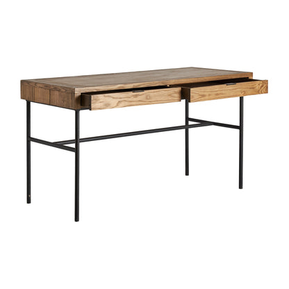 Nuapa Desk in Black/Natural Colour