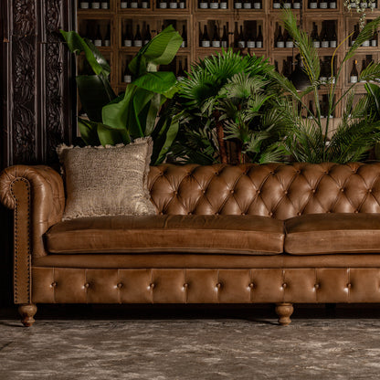 Elkins Sofa in Brown Colour