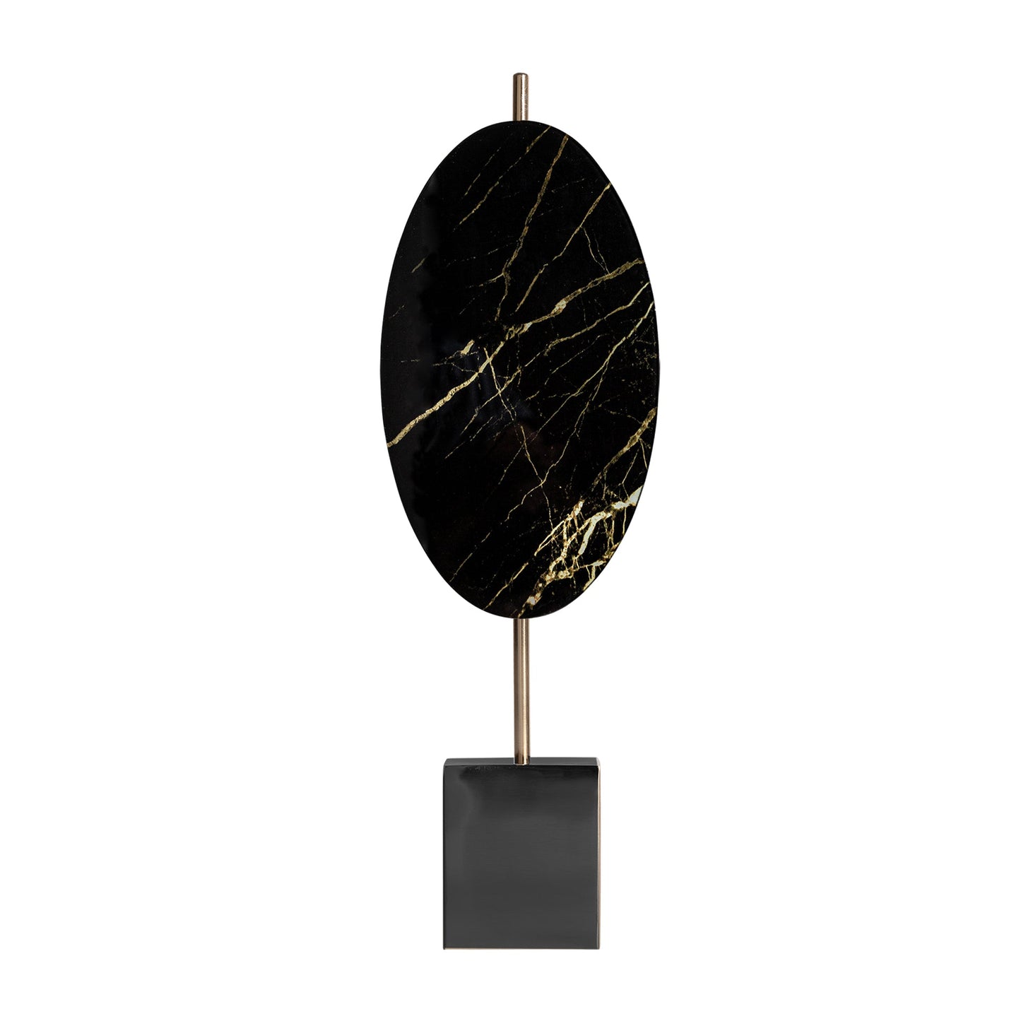 Mab Decorative Figure in Black/Gold Colour