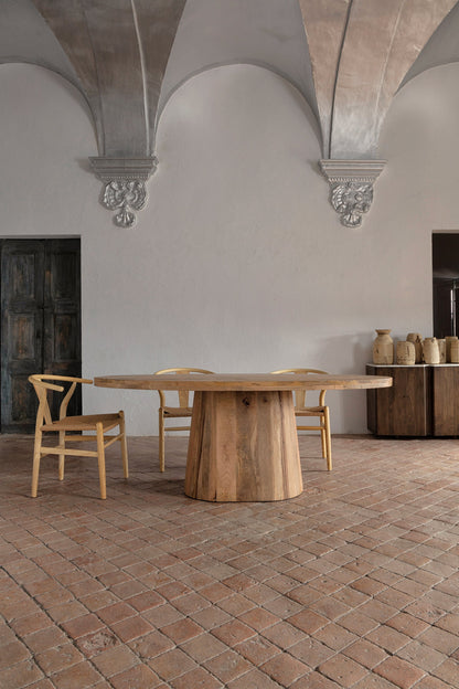 Mersch Dining Table in Natural Colour