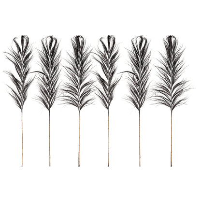 Decaration Branch (Set Of 6) in Black Colour