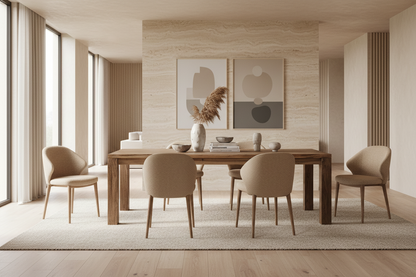 Mesa Comedor Lux en Color Natural