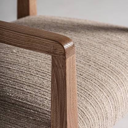 Nozay Desk Chair in Natural Colour