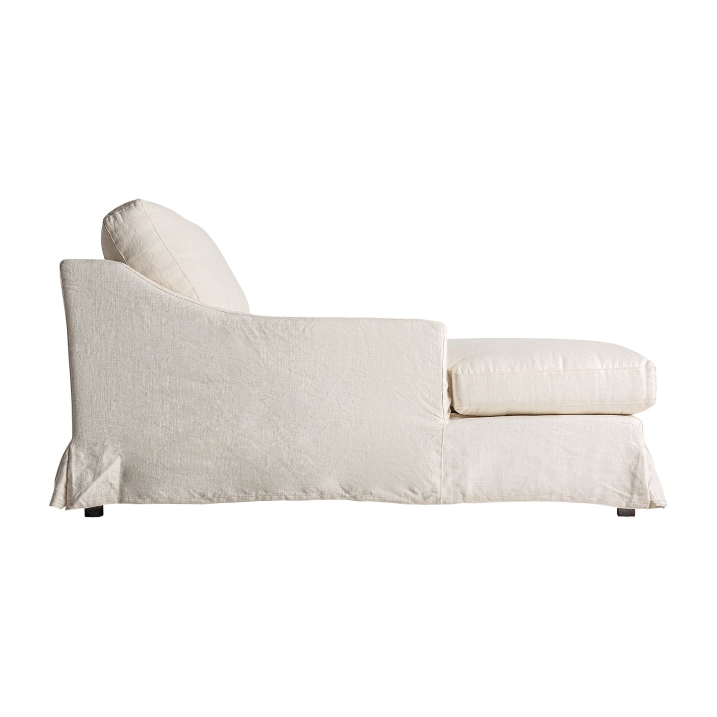 Kemence Chaise Longue in Off White Colour