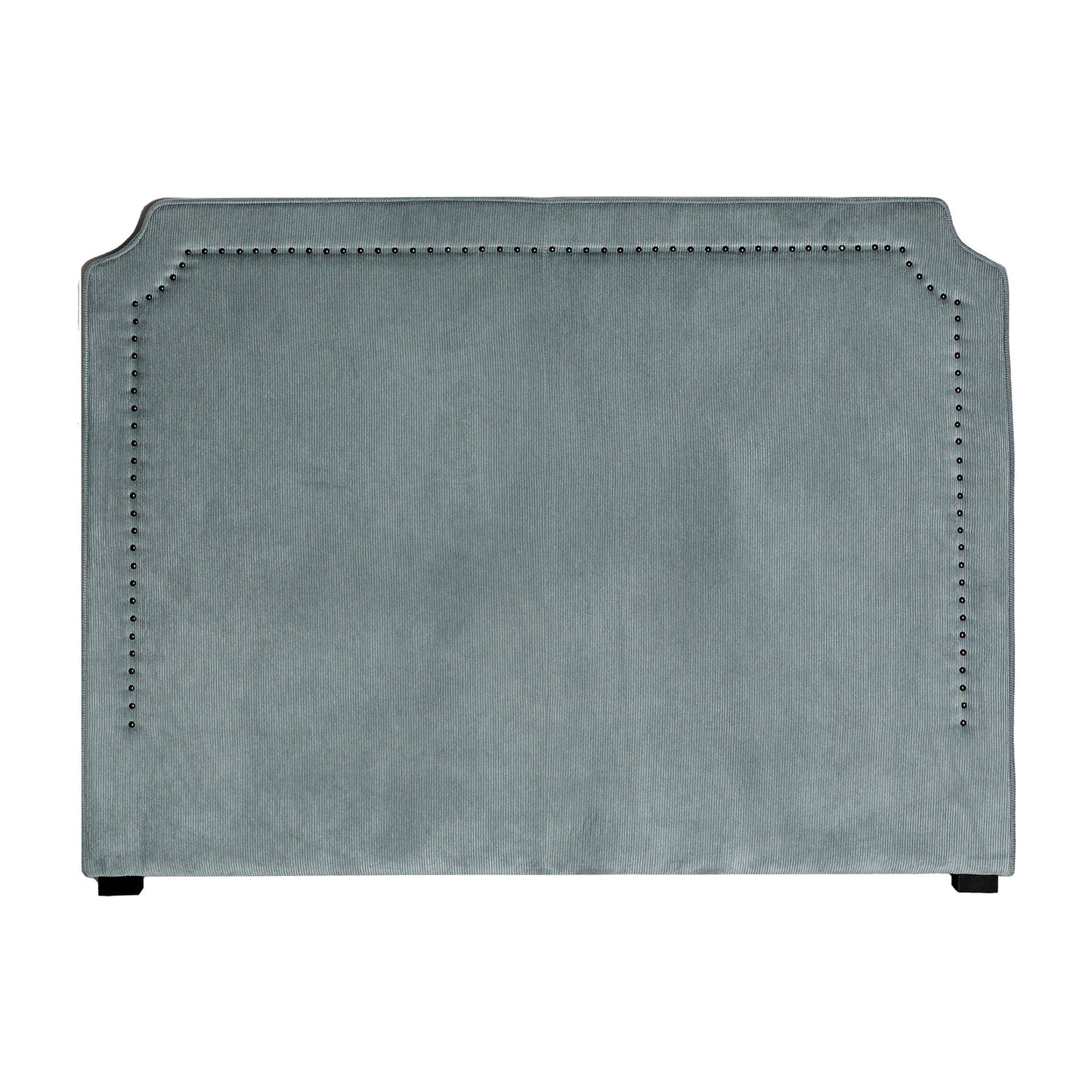 Dudswell Headboard in Blue Petroleum Colour