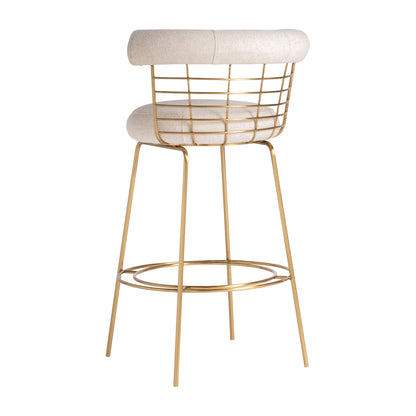 Tresivio Stool in Off White Colour