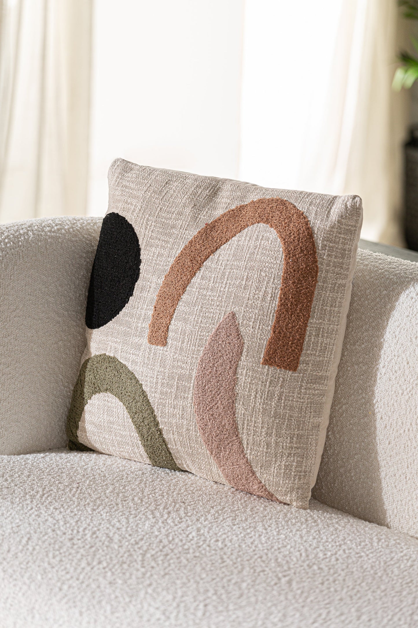 Alida Cushion in Cream Colour