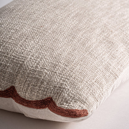 Amira Cushion in Cream Colour