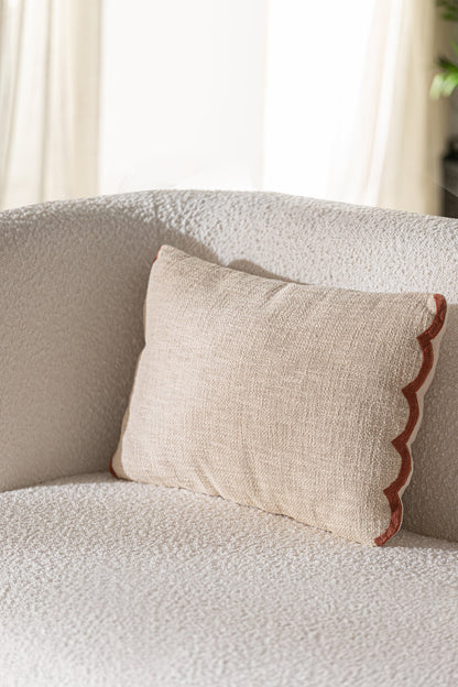 Amira Cushion in Cream Colour