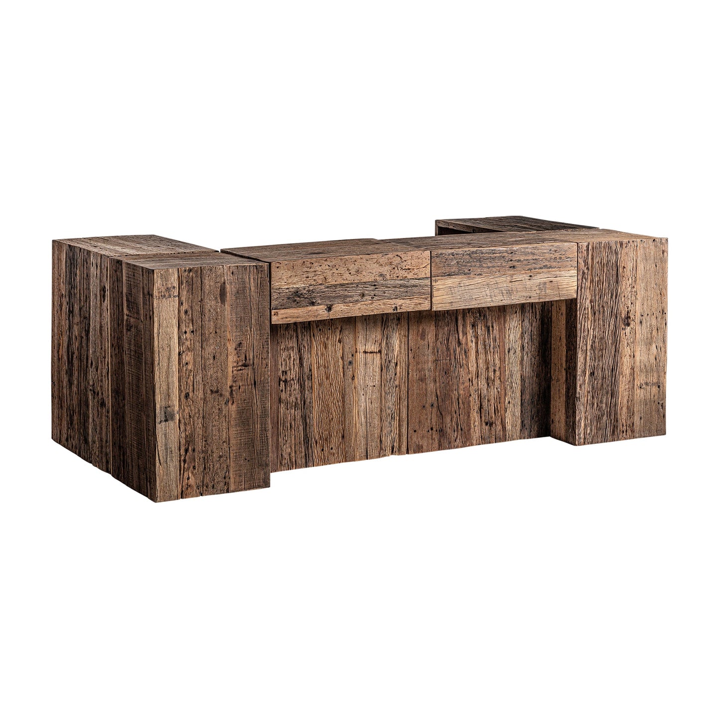 Lahti Bar Counter Module in Brown Colour