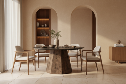 Mesa Comedor Walding en Color Natural