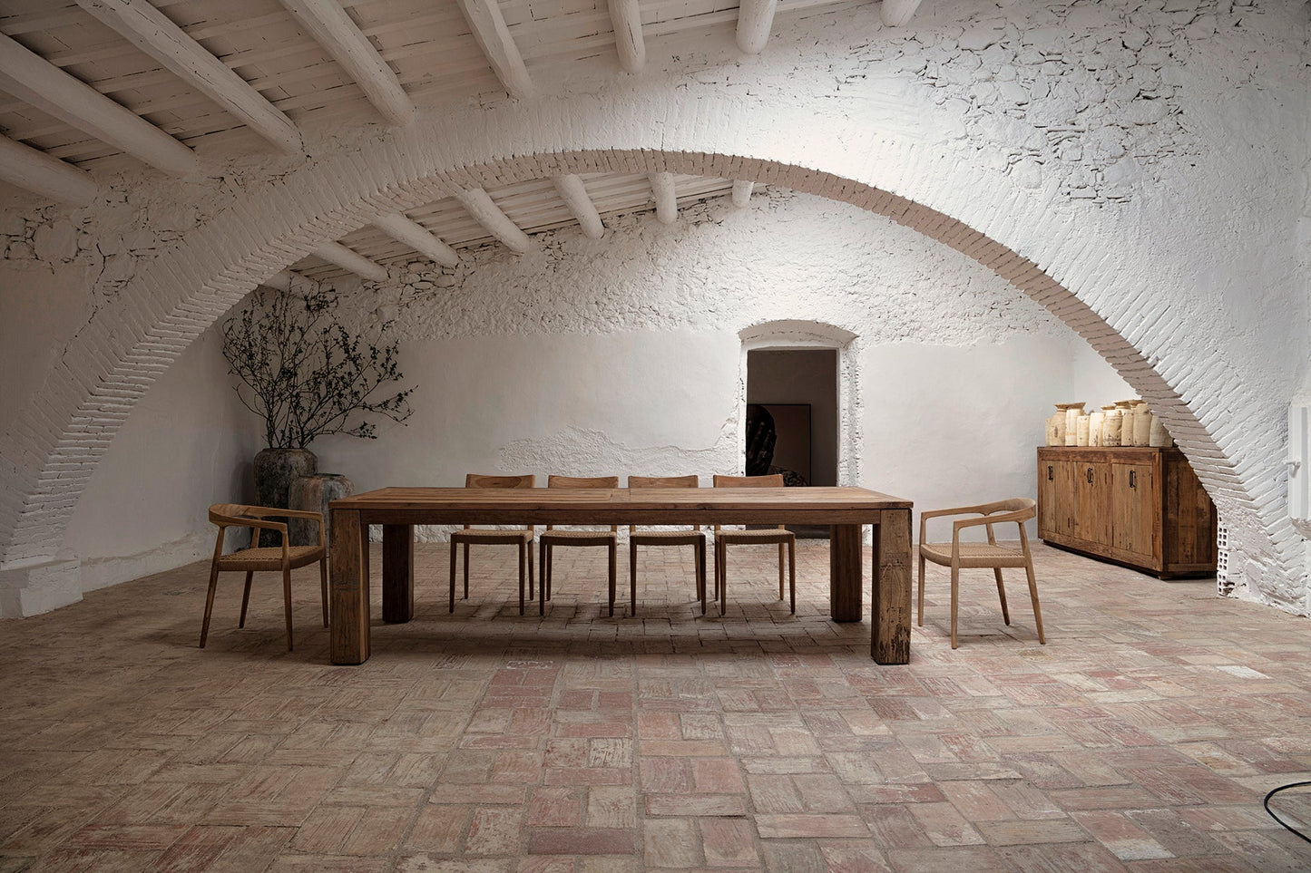 Backlyn Dining Table in Natural Colour