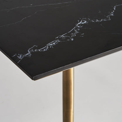 Ullaland Bar Table in Gold/Black Colour