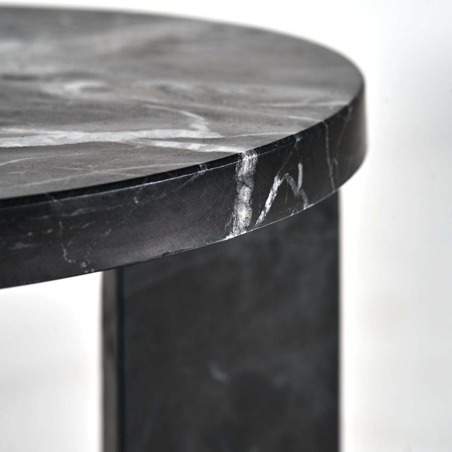 Dyrstad Side Table in Black Colour