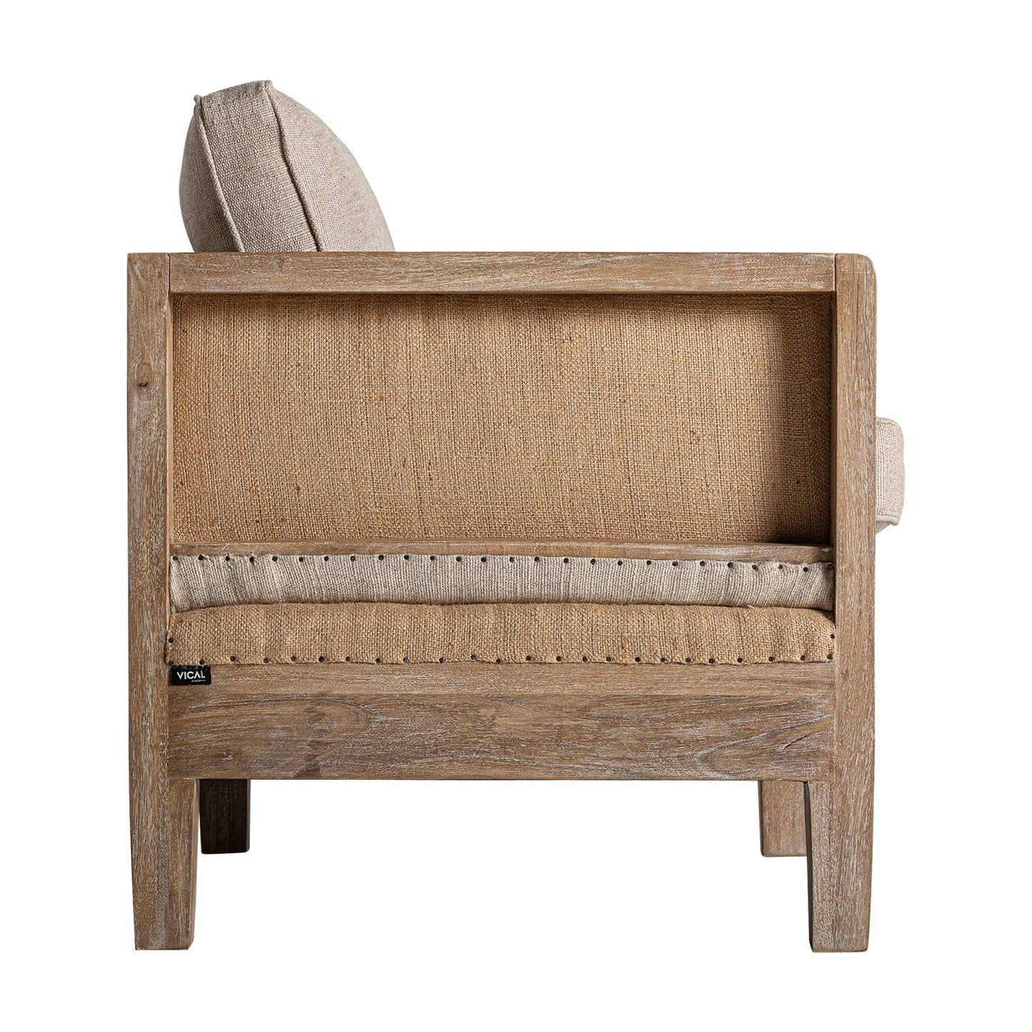 Grube Armchair in Natural Colour