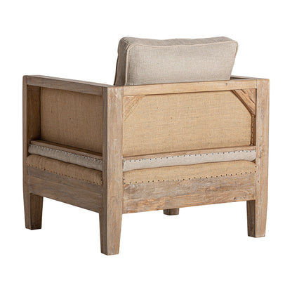 Grube Armchair in Natural Colour