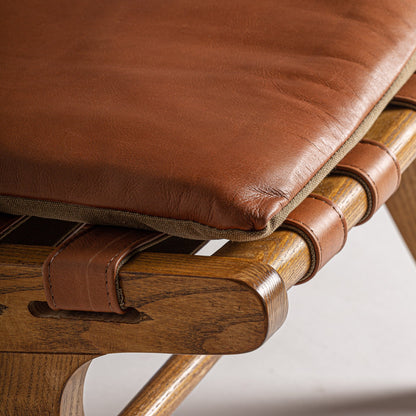 Alford Armchair in Brown Colour