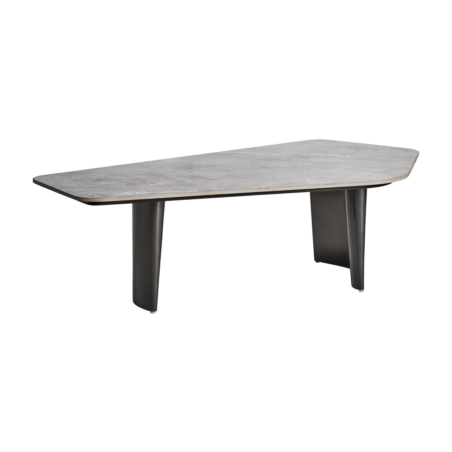 Kalvatn Coffee Table in Black/Gray Colour