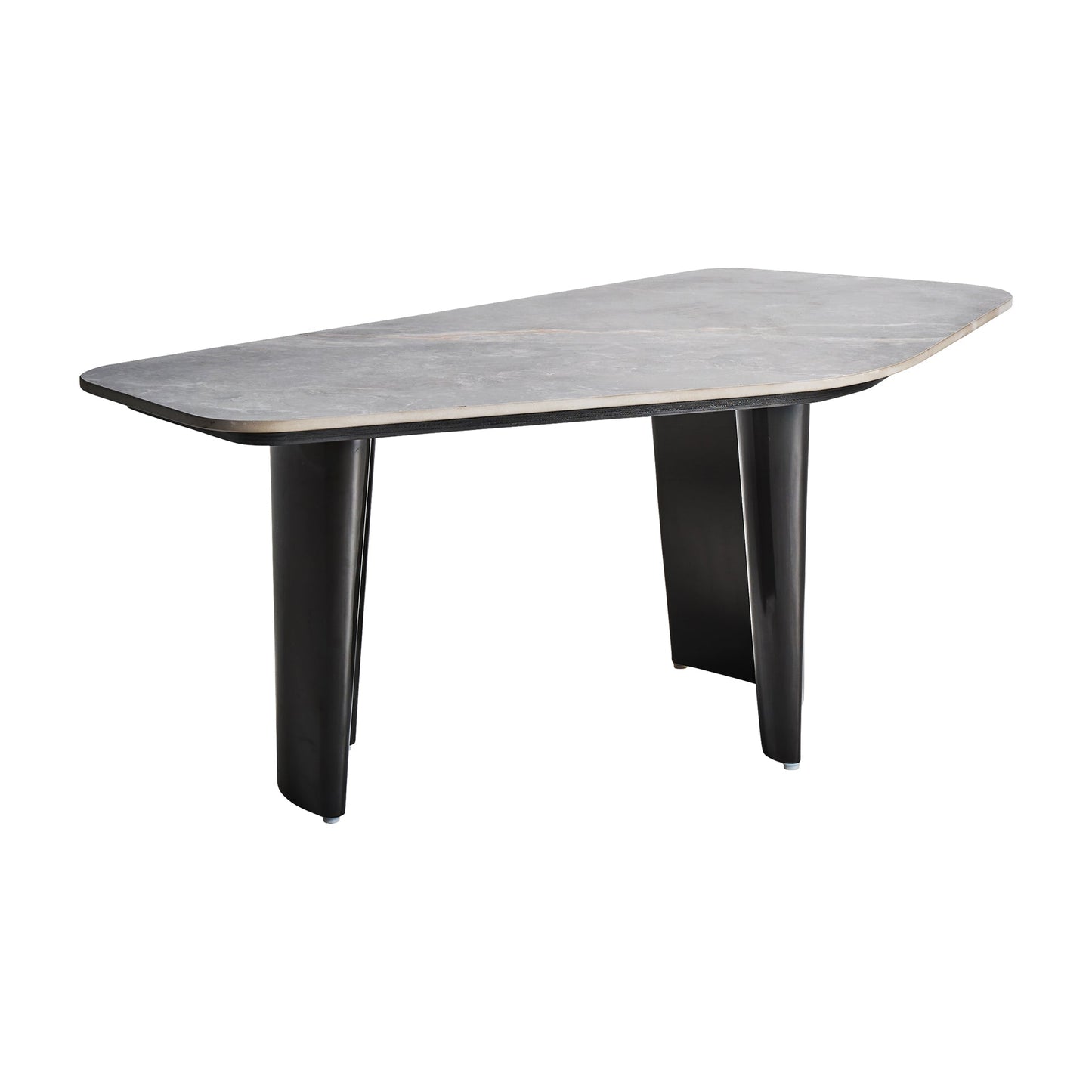 Kalvatn Coffee Table in Black/Gray Colour