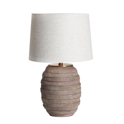 Nora Table Lamp in Brown Colour