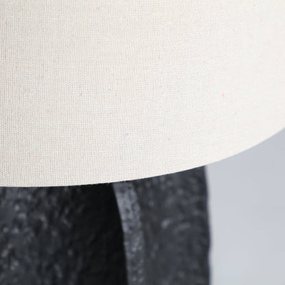 Pamela Table Lamp in Black/Natural Colour