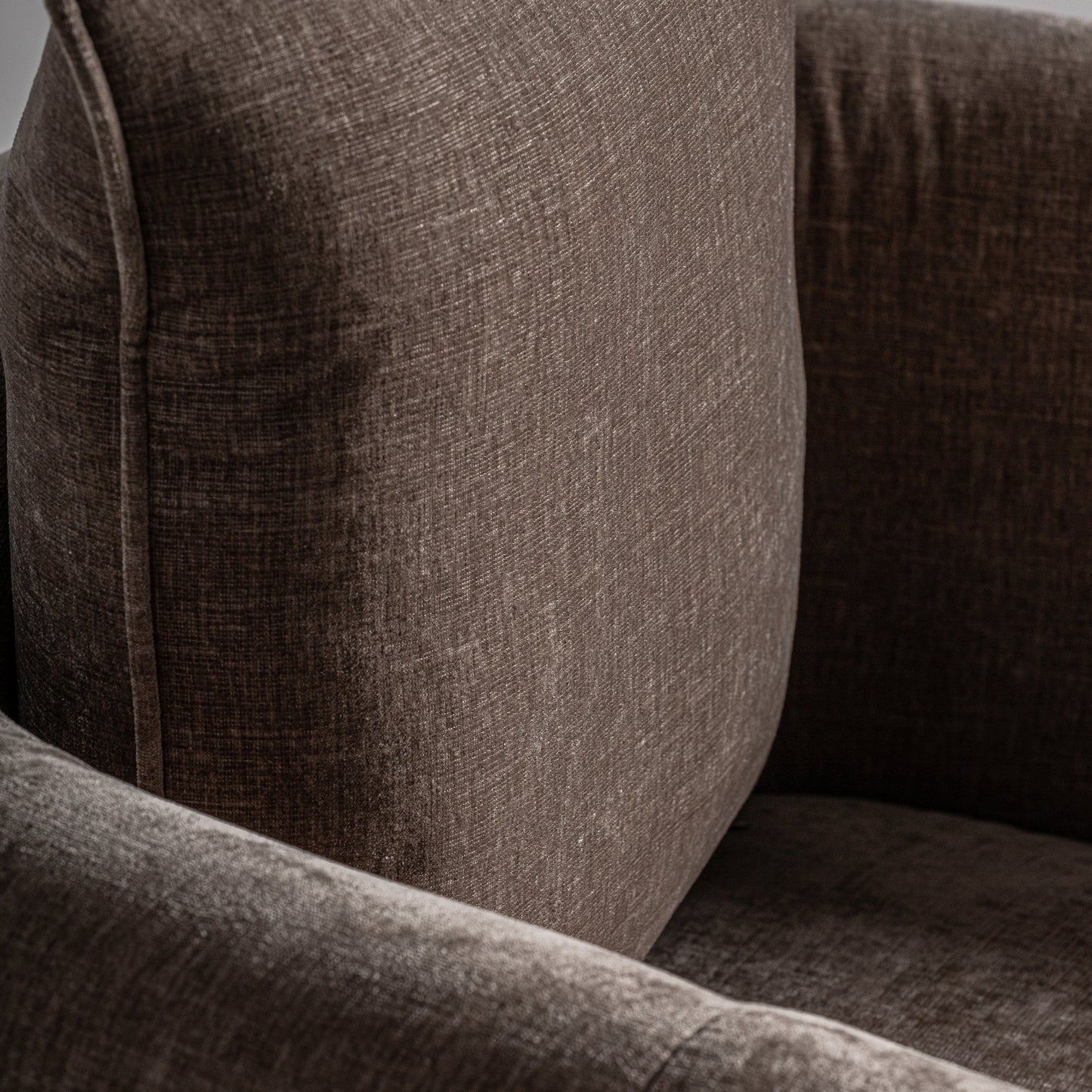 Karka Armchair in Taupe Colour