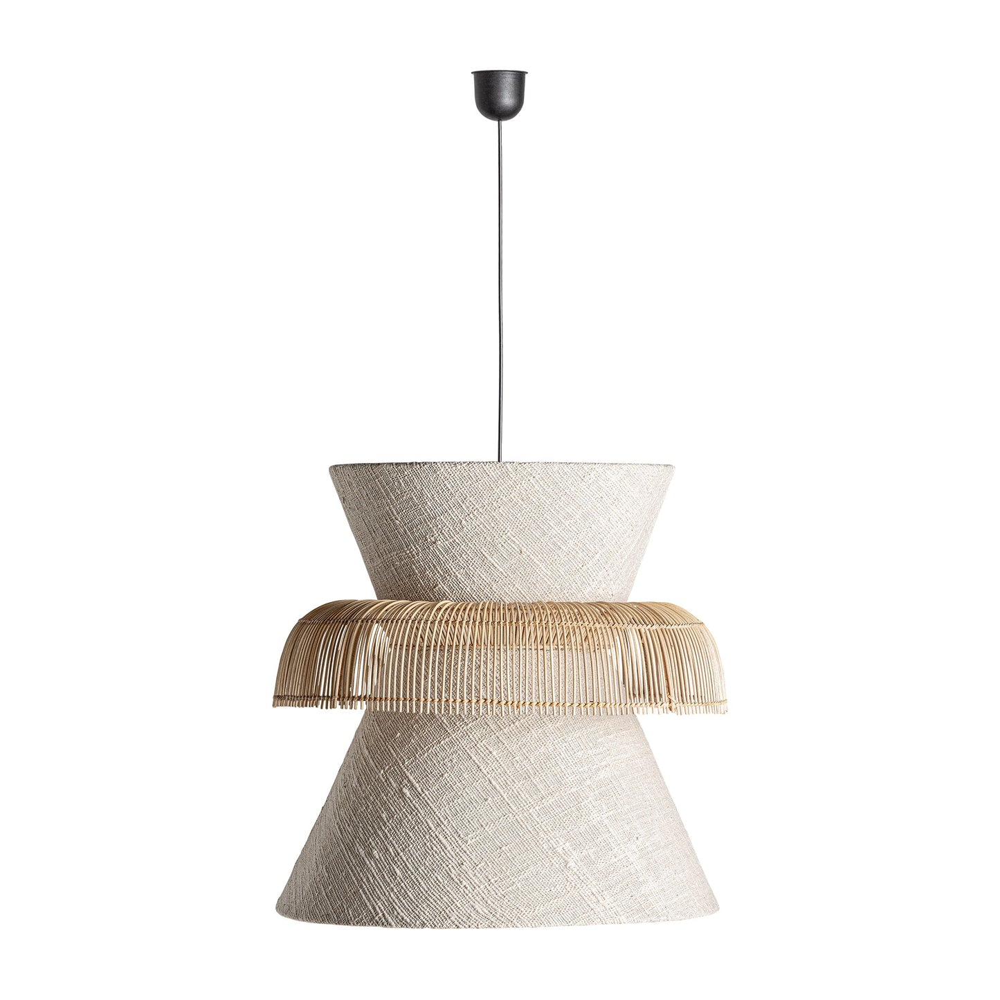 Rosaele Ceiling Lamp in Natural/White Colour