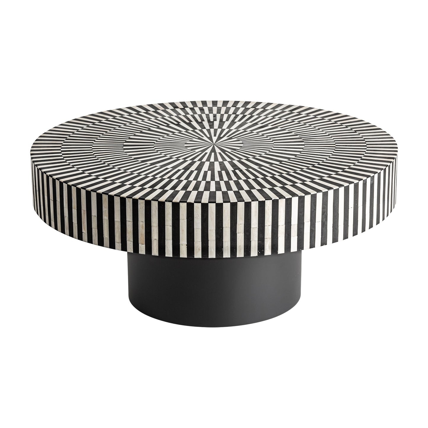 Gatsby Coffee Table in Black/White Colour