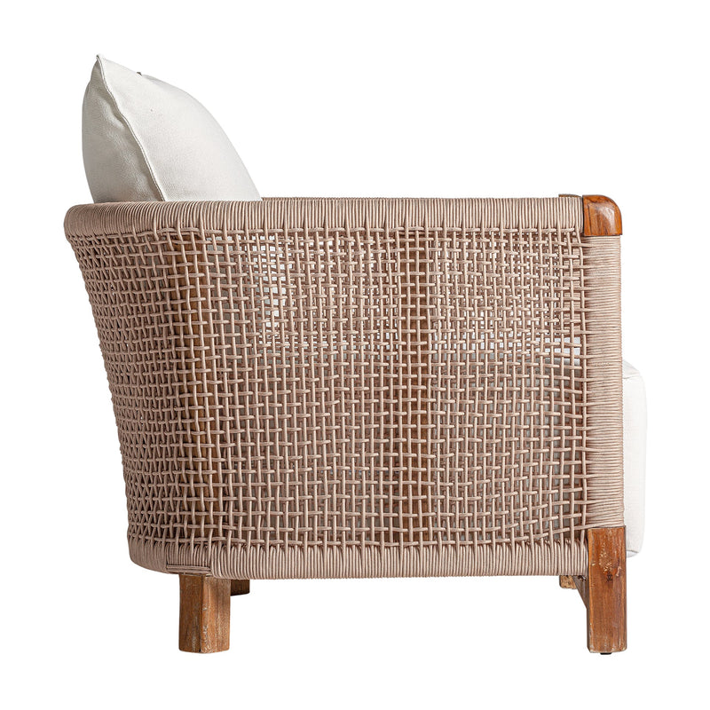 Trena Armchair in Natural Colour