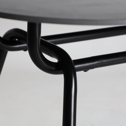 Tamasi Dining Table in Black Colour