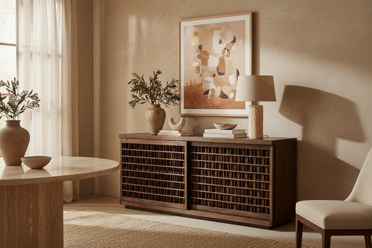 Kladno Sideboard - Brown