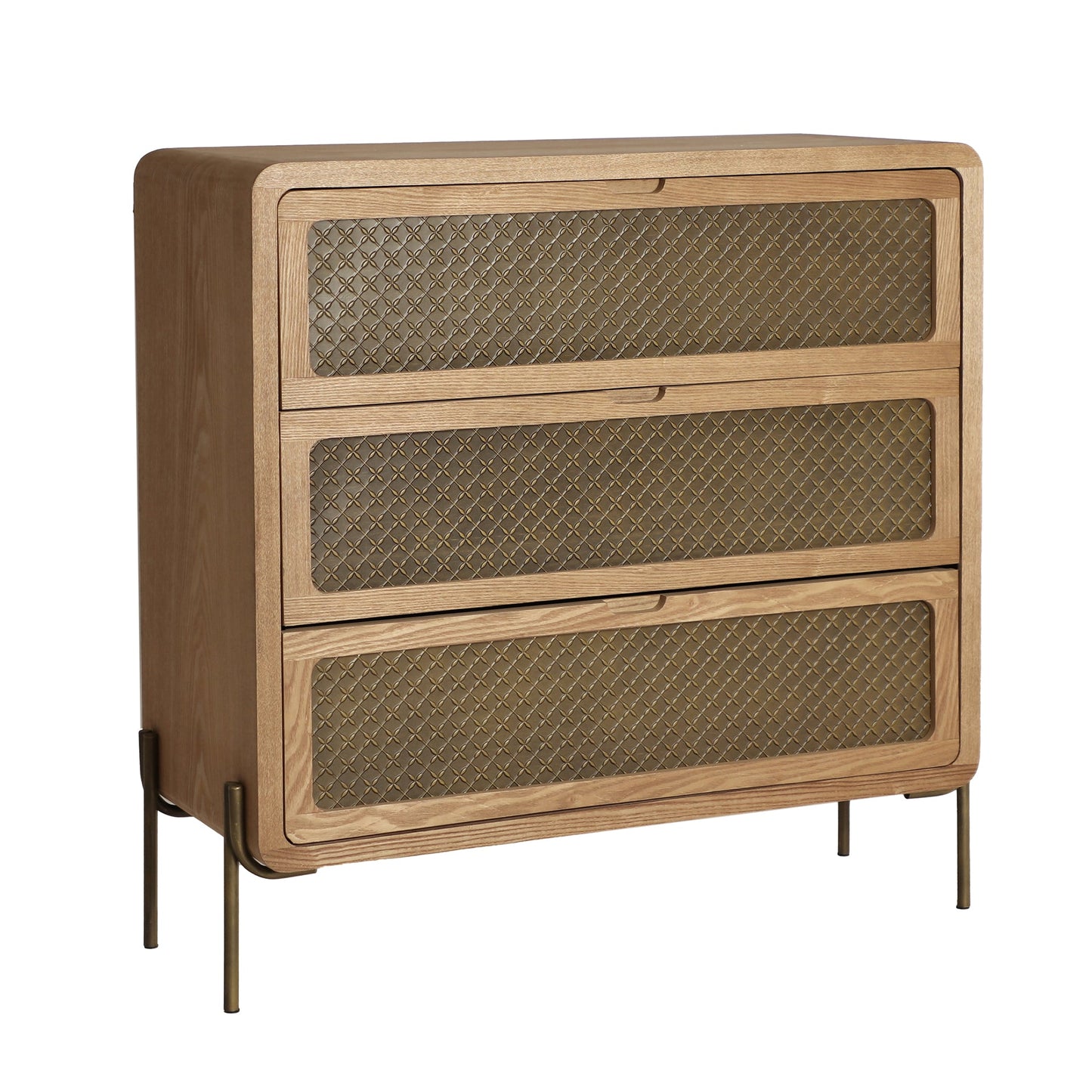 Nevoy Chest Of Drawers in Brown Colour