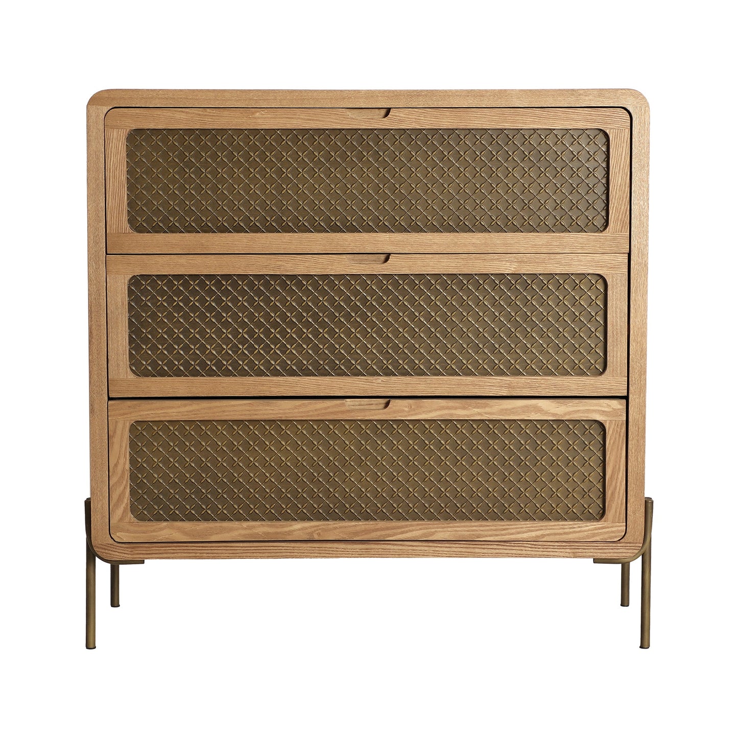 Nevoy Chest Of Drawers in Brown Colour