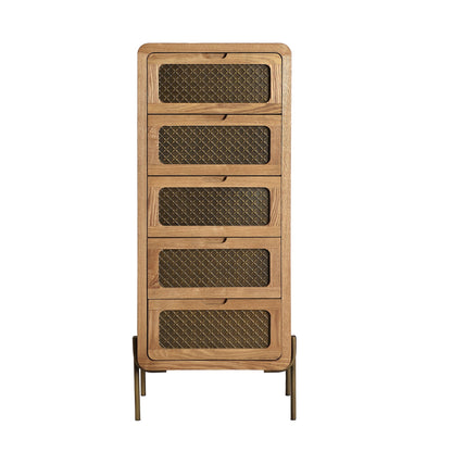 Nevoy Sinfonier Chest Of Drawers in Brown Colour