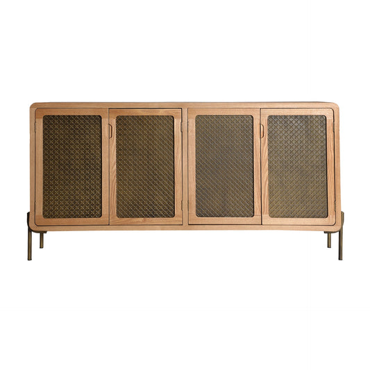 Nevoy Side Board in Brown Colour