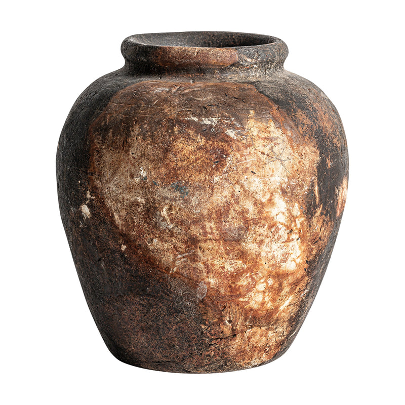 Assorted Fez Vase in Brown Tones Colour