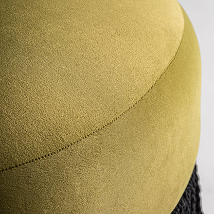 Glace Ottoman in Pistachio Colour