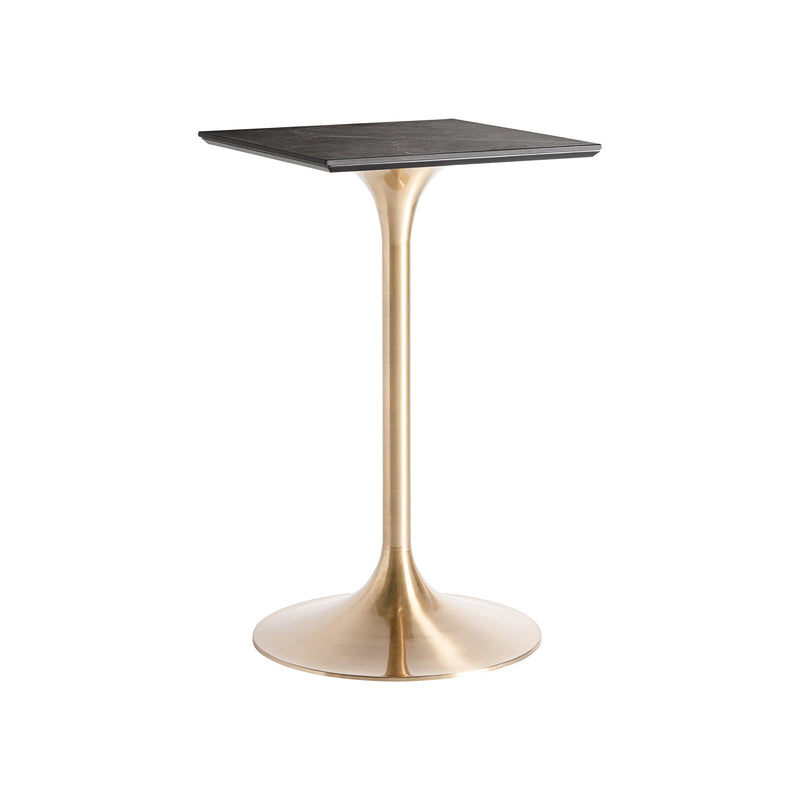 Bar Table in Black/Gold Colour