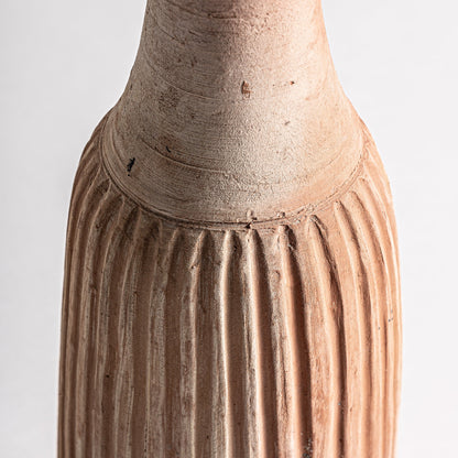 Aike Vase in Light Brown Colour