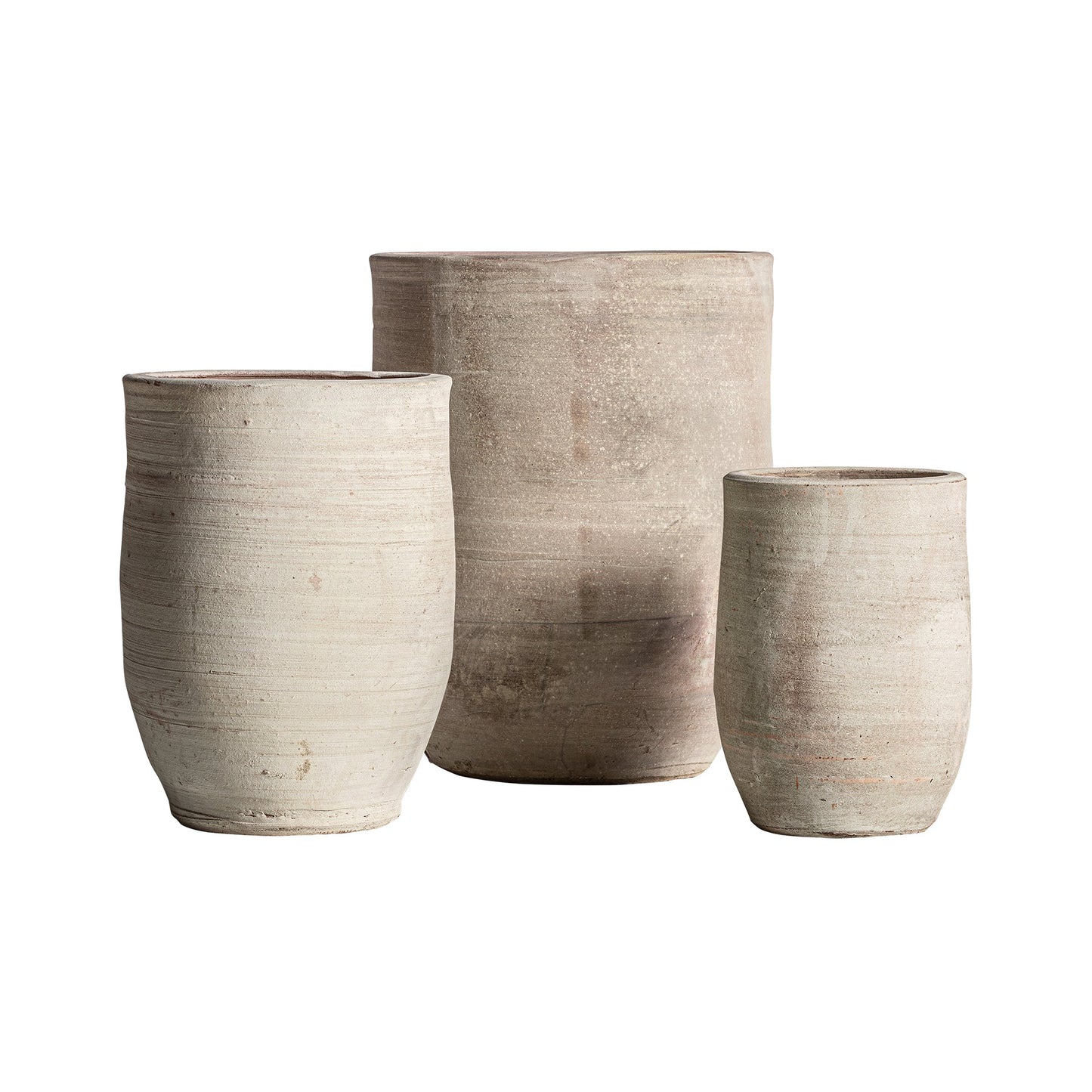 Kansara Vase (Set Of 3) in Cream Colour