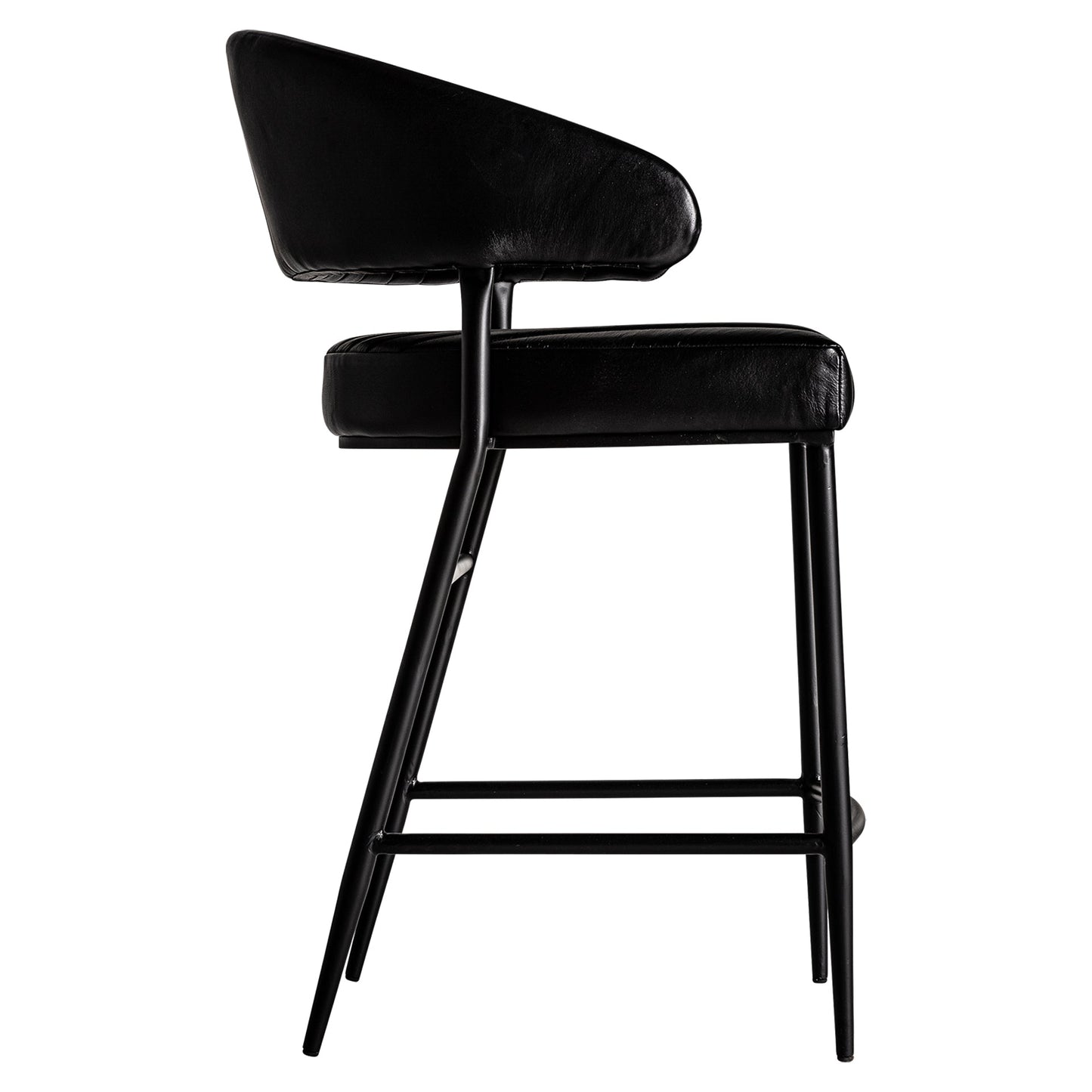 Ratvik Stool in Black Colour