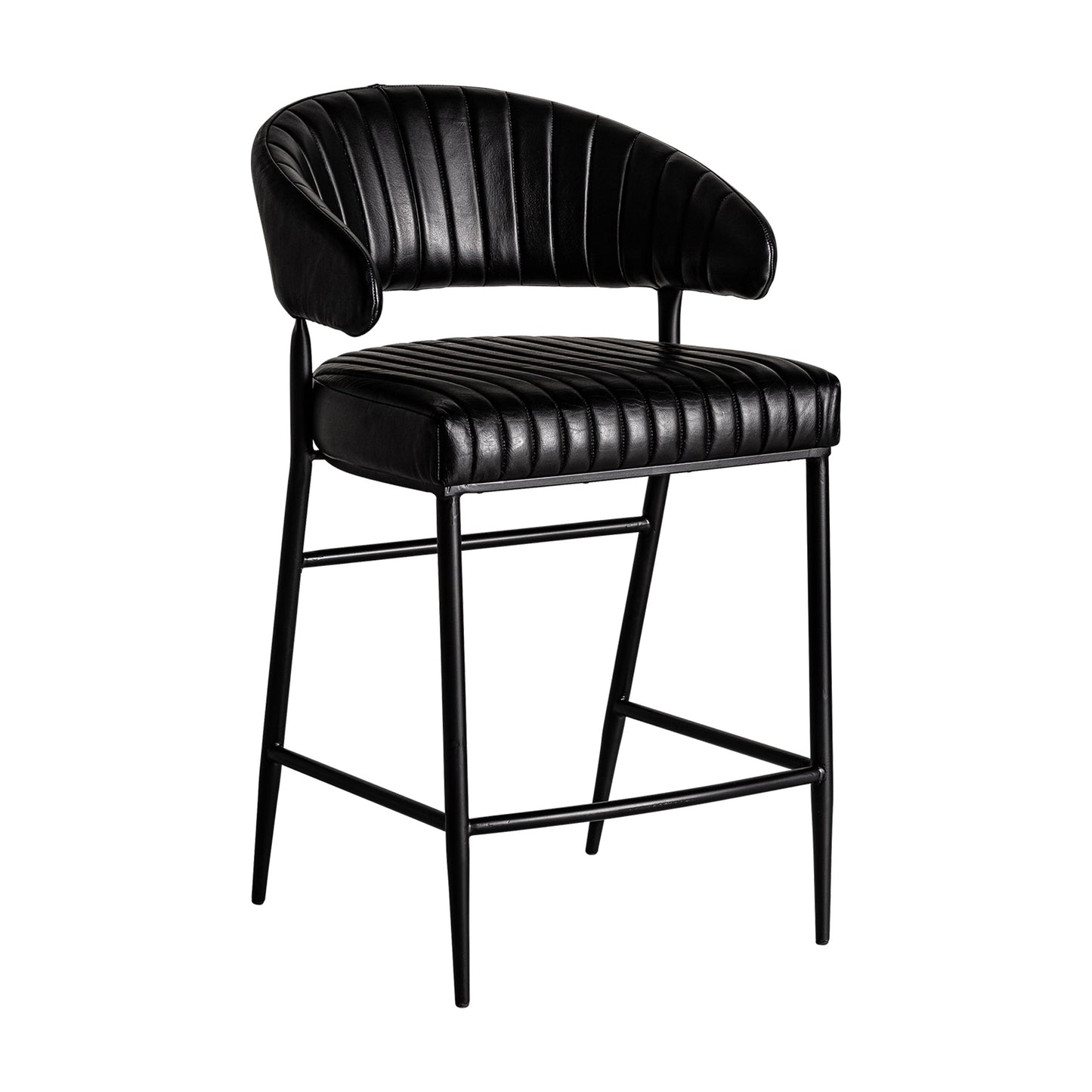 Ratvik Stool in Black Colour