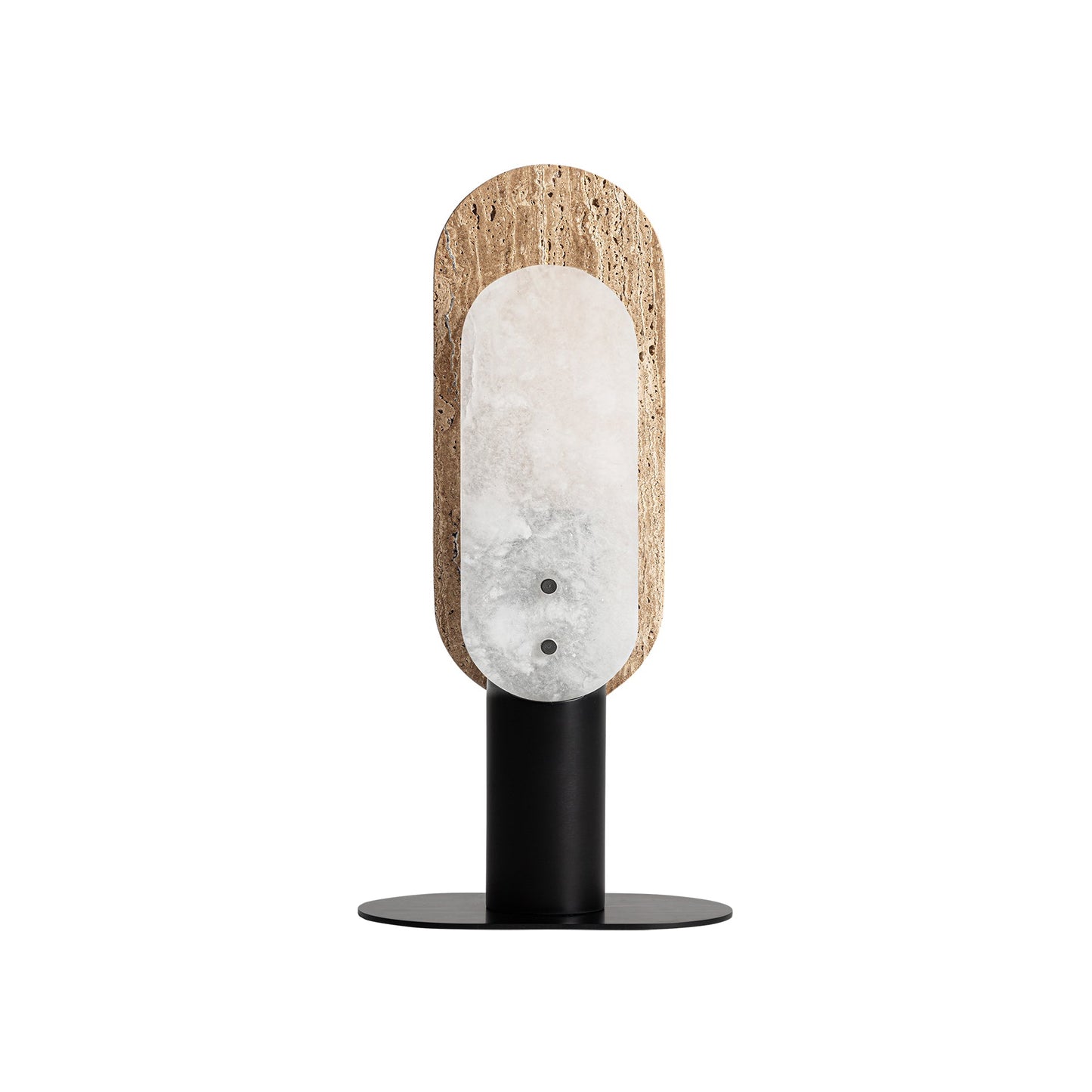 Table Lamp in Black/Natural Colour