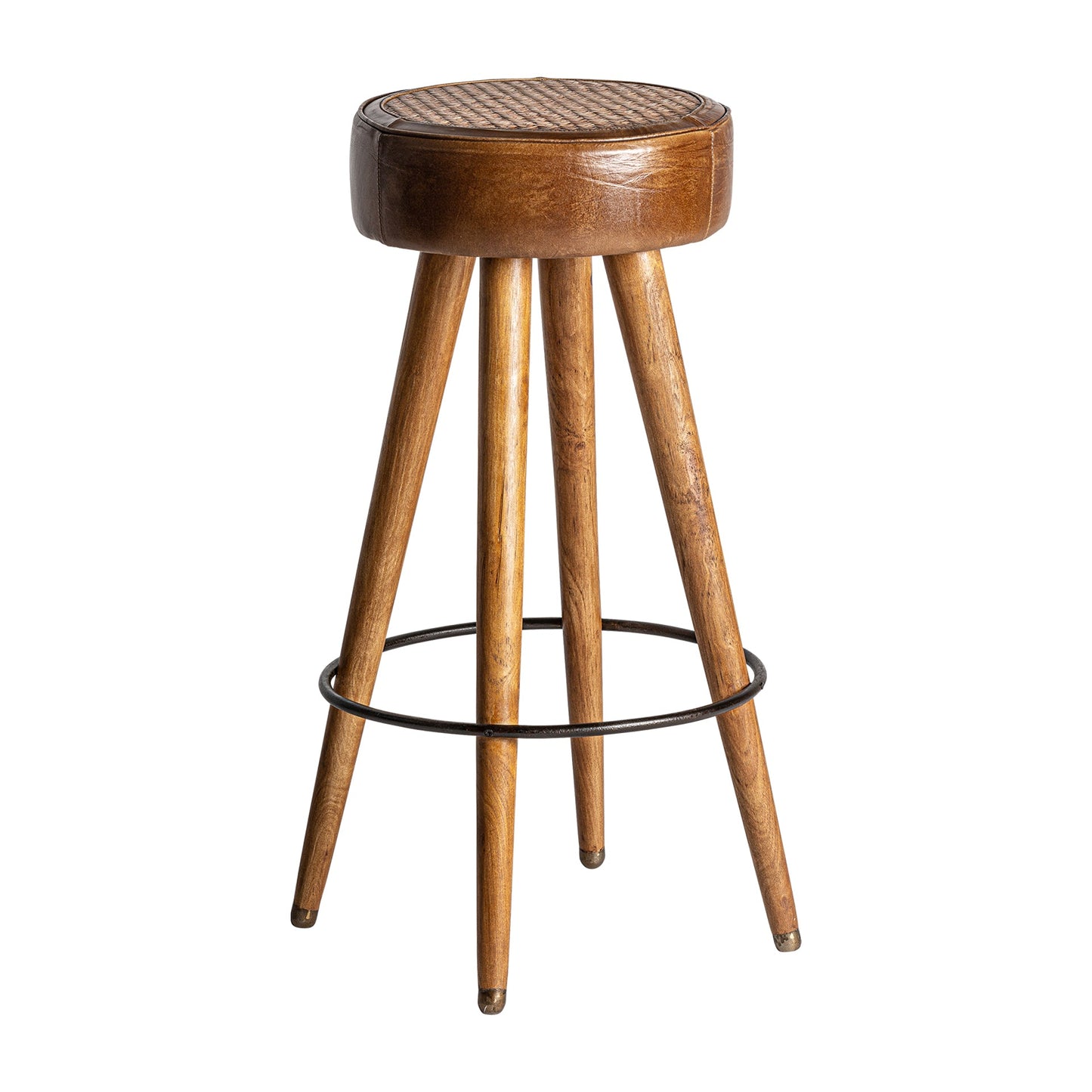 Krokom Stool in Brown Colour